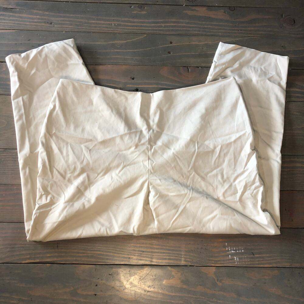 Valerie Stevens Stretch thin khaki ankle dress pants women's size 14